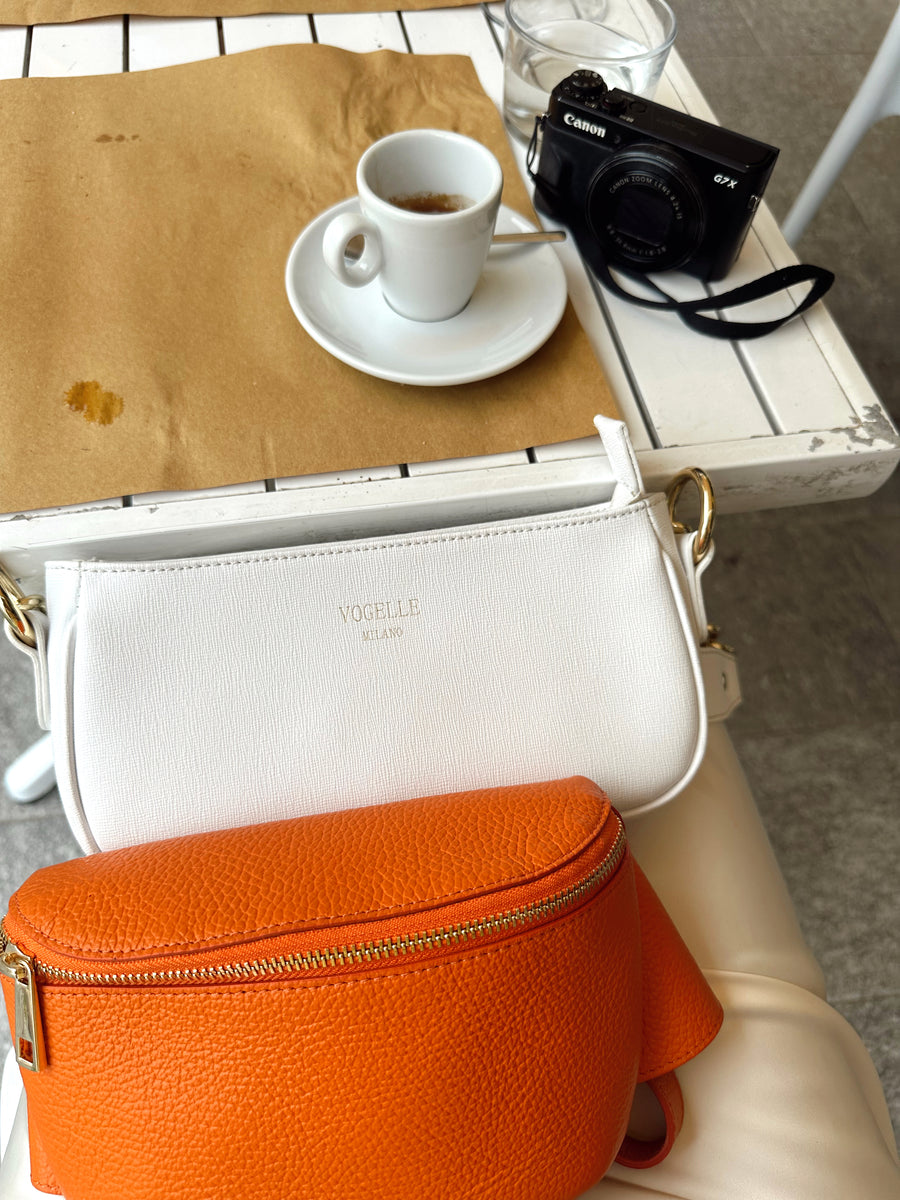 Chain Shoulder Bag - White PRE-ORDER