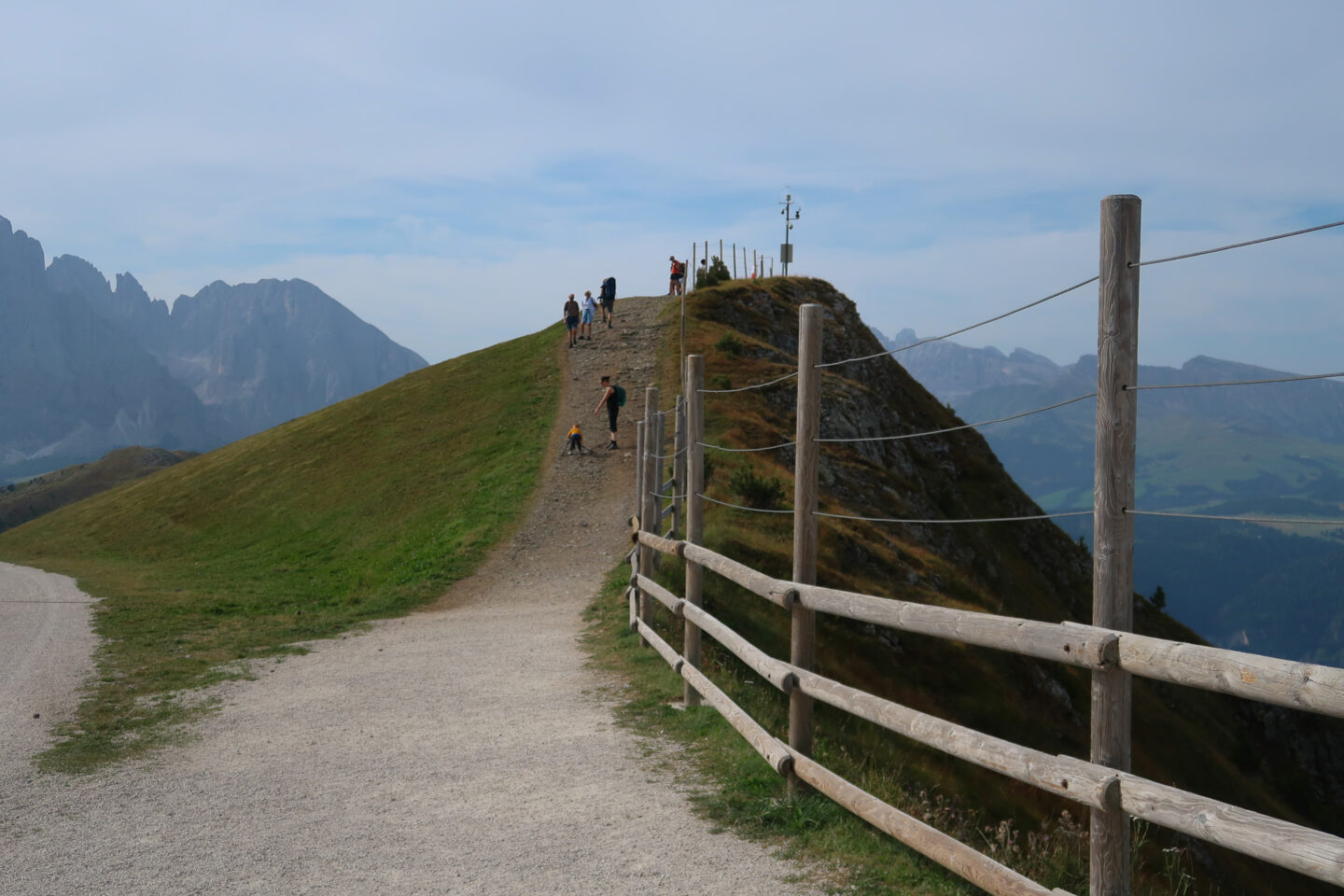 Hiking and Views from Seceda