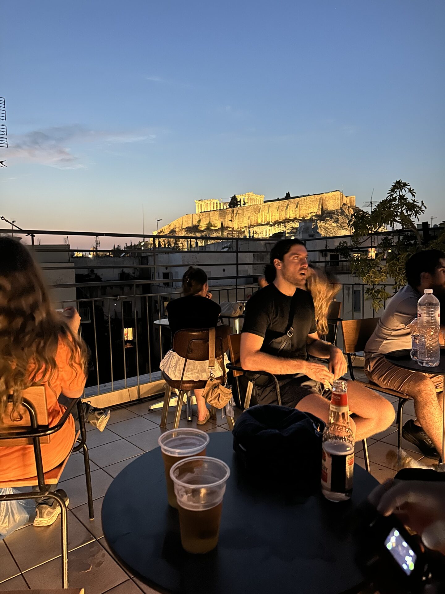 Athens Backpackers hostel View Greece