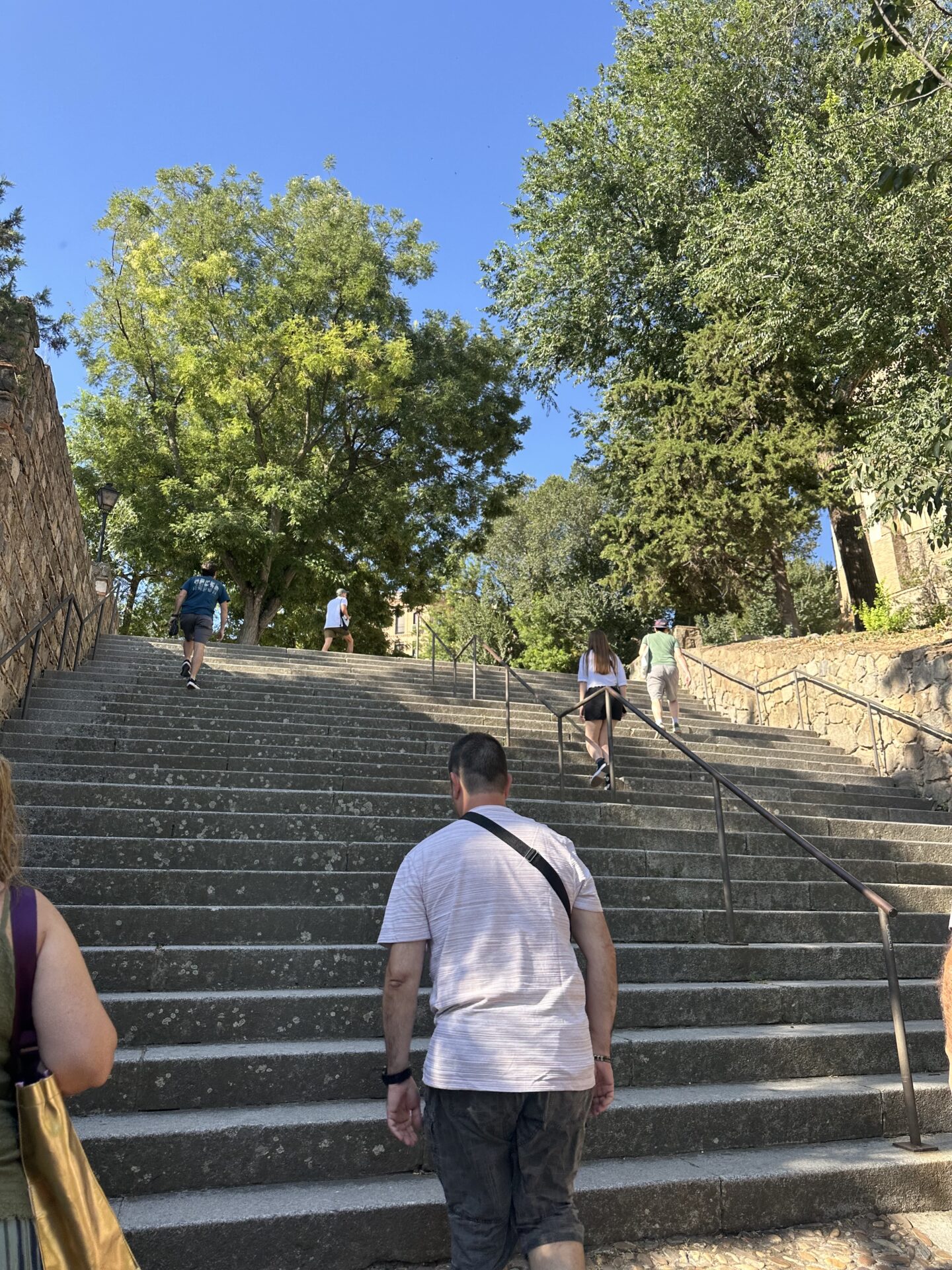 Toledo Spain Stairs