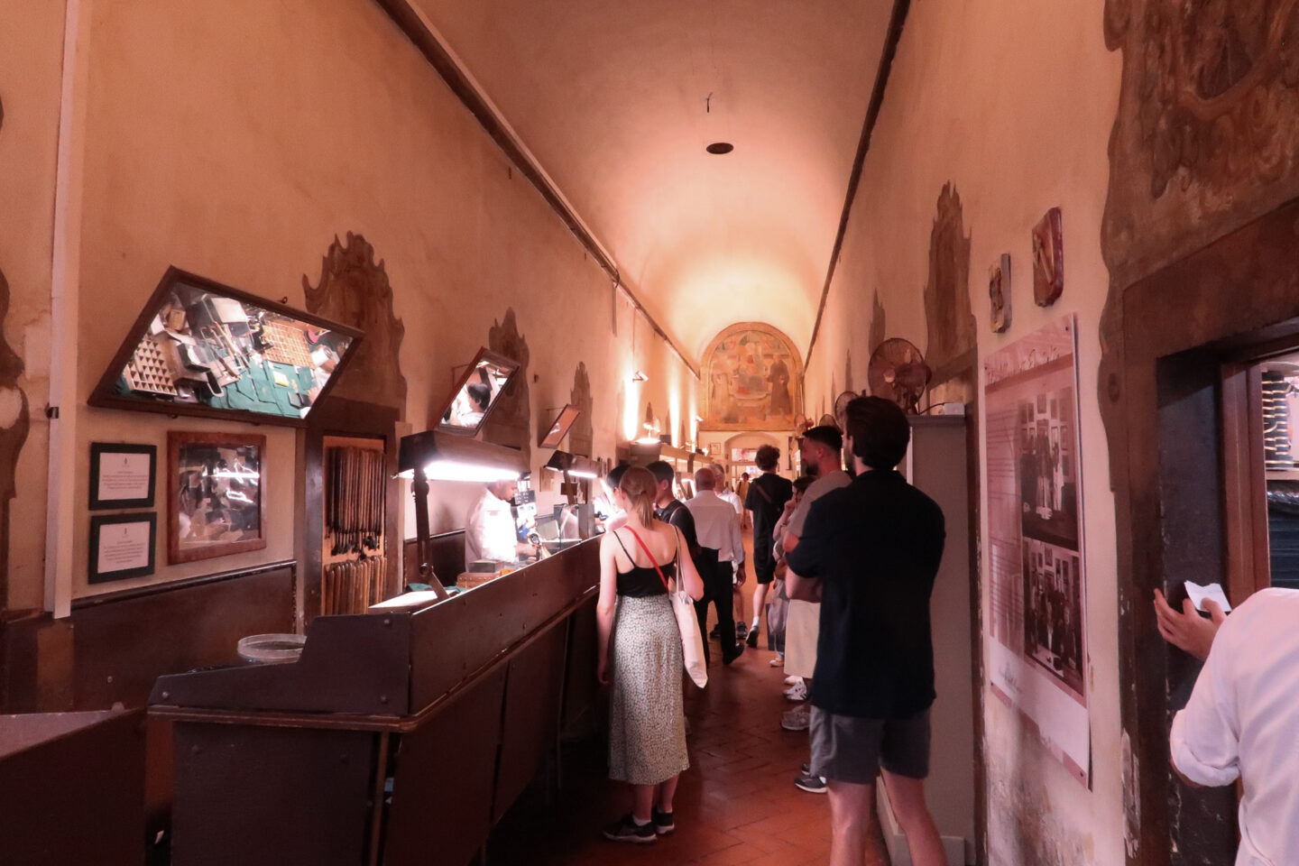Visiting the Florence Leather School