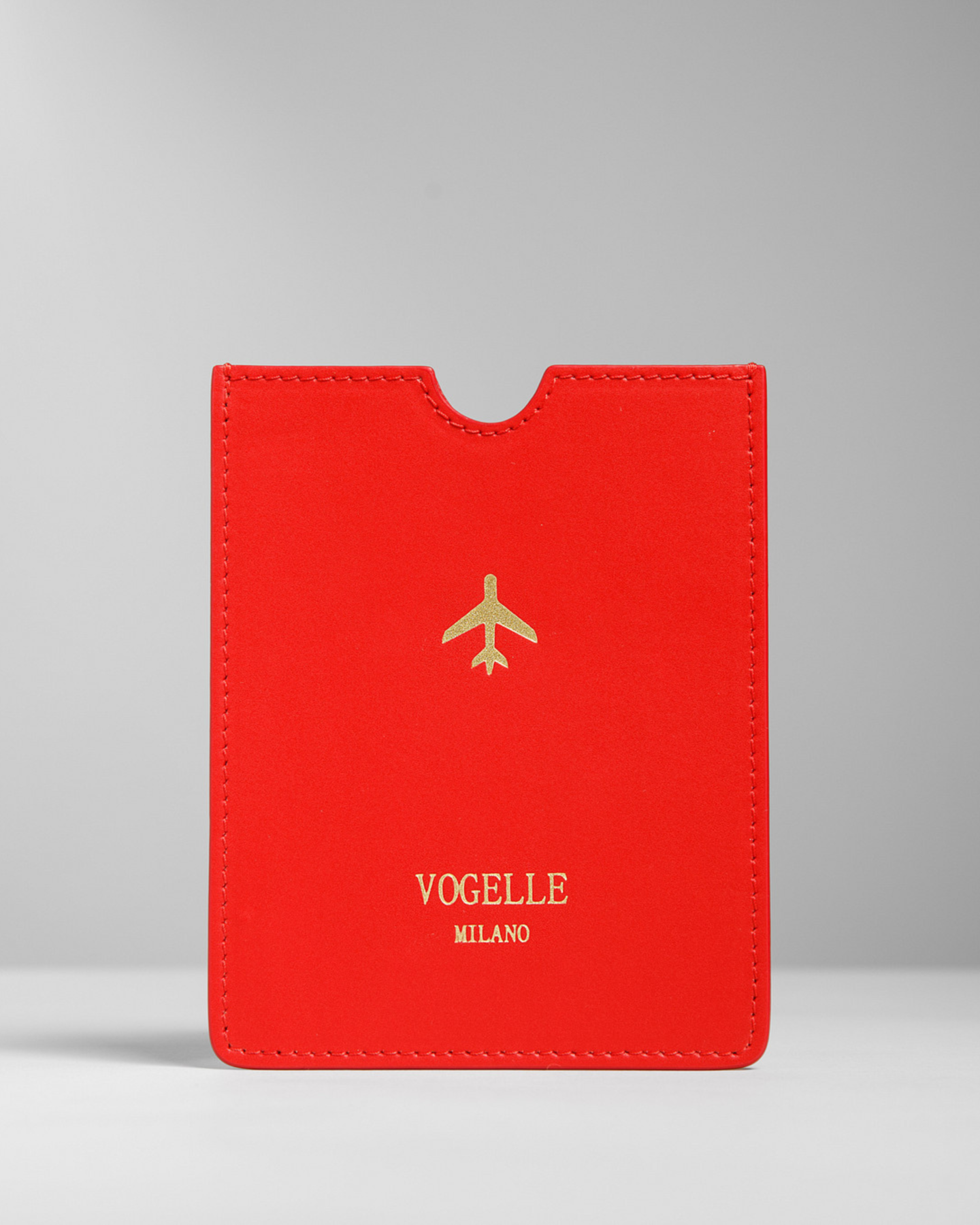 Vespa Red Passport Cover